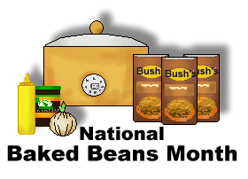 Baked Beans Month   Download Clip Art Of Baked Beans In A Crock