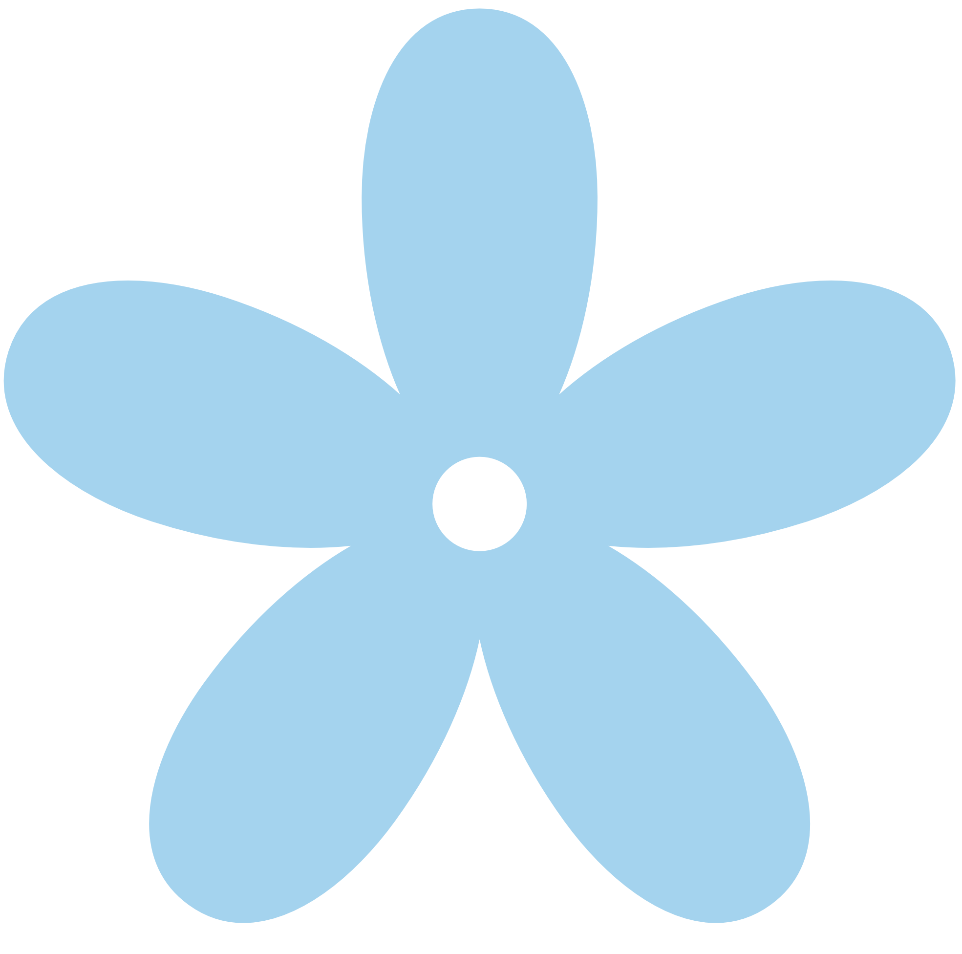 Blue Flower Clip Art   Clipart Best