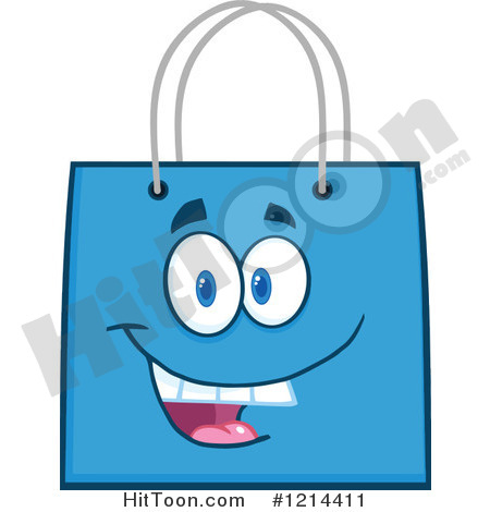 Blue Golf Bag Clip Art Shopping Bag Clipart  1214411