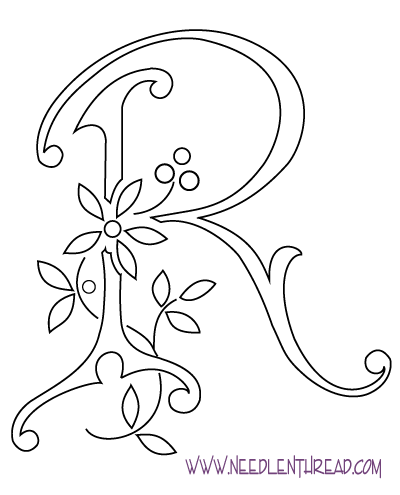 For The Rest Of The Alphabet Please Visit My Index Of Monograms For    