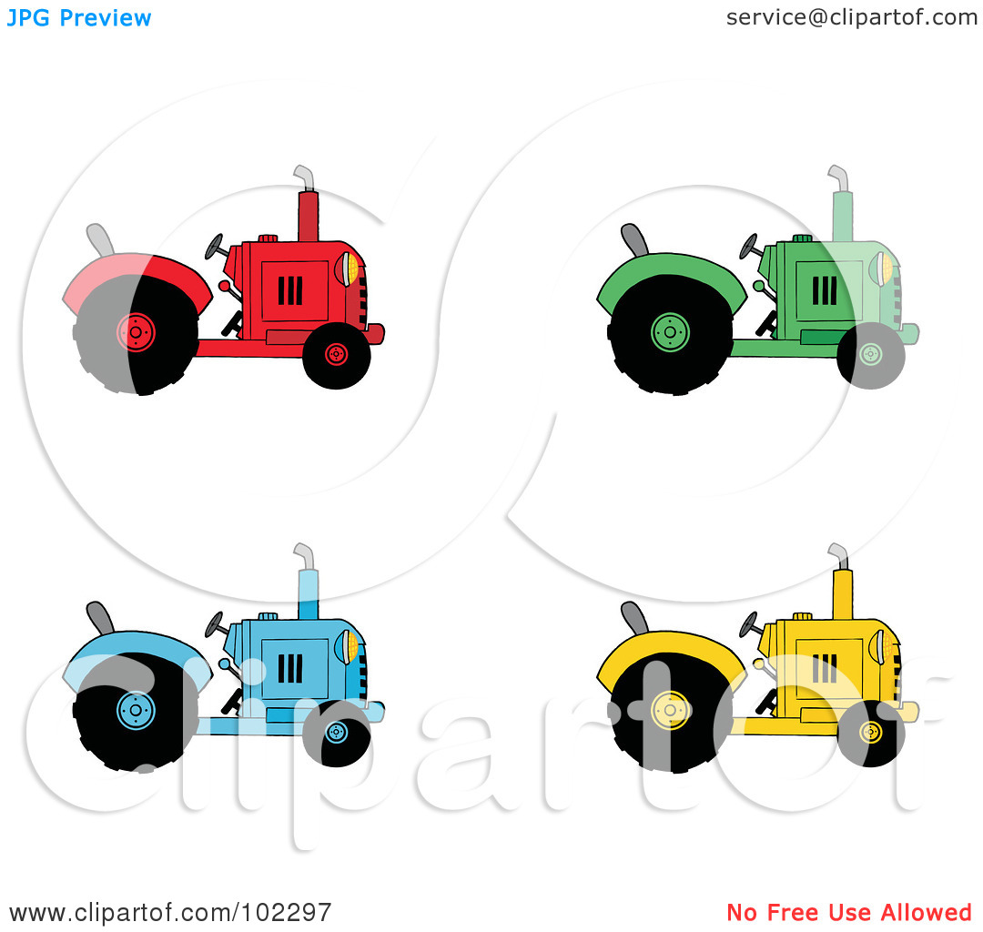 Free Tractor Pulling A Trailer Clip Art Image Picture On Pinterest