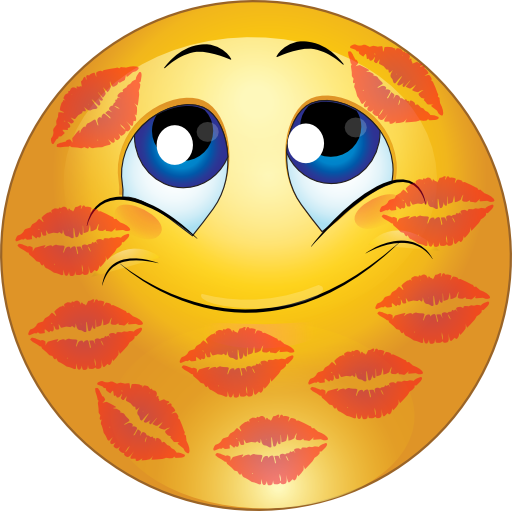     Kissing Smiley Emoticon Clipart   Royalty Free Public Domain Clipart