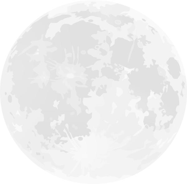 Light Full Moon Clip Art At Clker Com   Vector Clip Art Online