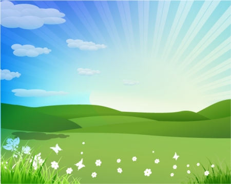 Pix For   Spring Background Clipart