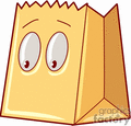 Royalty Free Brown Paper Bag Clipart Image Picture Art   146316