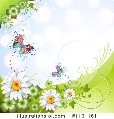 Royalty Free  Rf  Spring Background Clipart Illustration By Merlinul