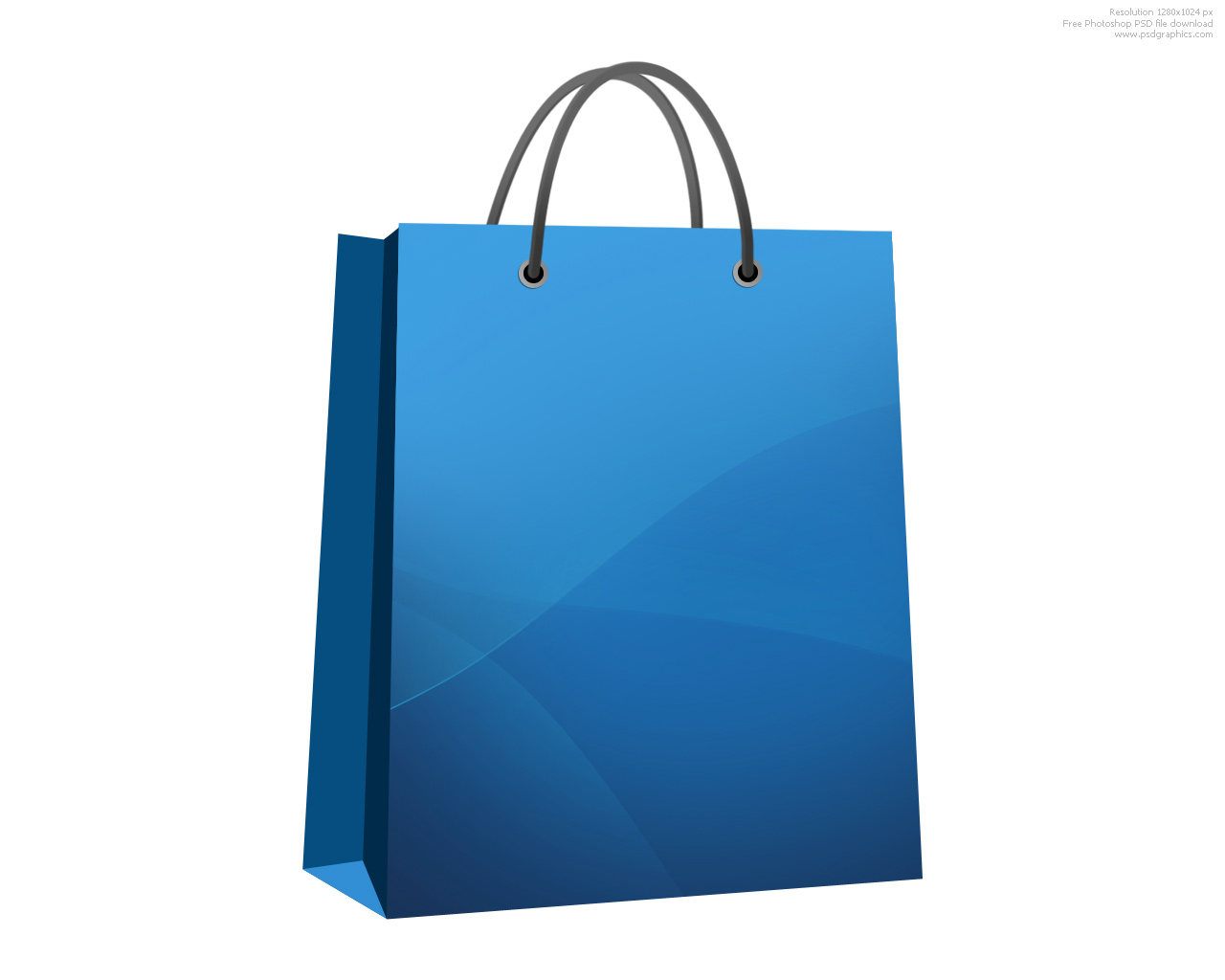 Shopping Bag Icon   Psdgraphics
