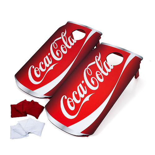 Trademark Games Coca Cola Can Cornhole Bean Bag Toss Game   Trademark    