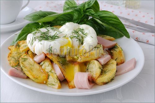     And Ham With Eggs Benedict  High Resolution Image At Featurepics Com