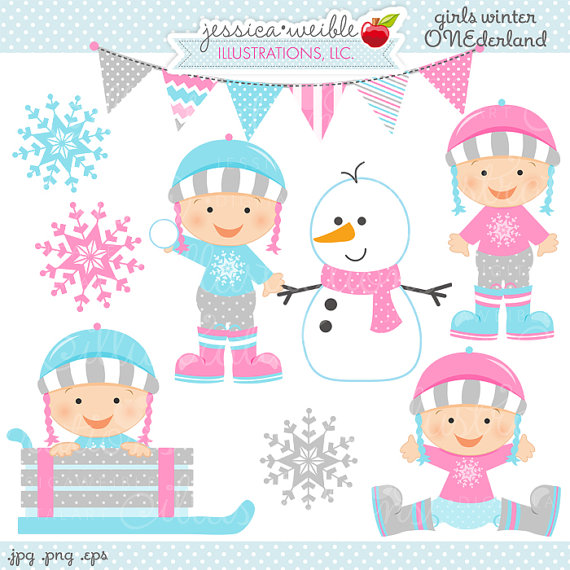 Baby Graphics Winter Baby Clipart Onederland Babys First Snow