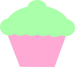 Cupcake Outline Clip Art