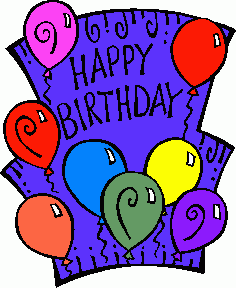 Happy Birthday Clip Art 10