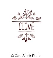 Herbs And Spices Collection   Clove Clip Art