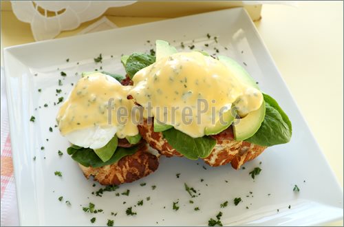 Image Of Egg And Bacon Benedict  Picture To Download At Featurepics    