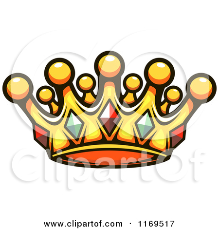 King Crown Clip Art Blue 1169517 Clipart Of A Gold Crown Adorned With    