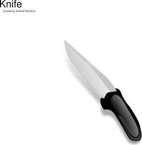 Knife Clip Art At Clker Com   Vector Clip Art Online Royalty Free