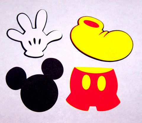 Mickey Mouse Head Shape Black   Clipart Panda   Free Clipart Images