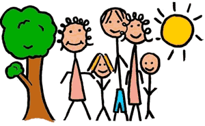 Stick People Family Clipart   Clipart Panda   Free Clipart Images