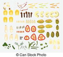 Stock Art  6726 Spices Illustration Graphics And Vector Eps Clip Art