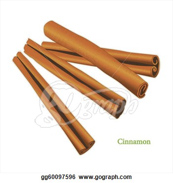 Stock Illustration   Cinnamon Sticks Spice  Clip Art Gg60097596