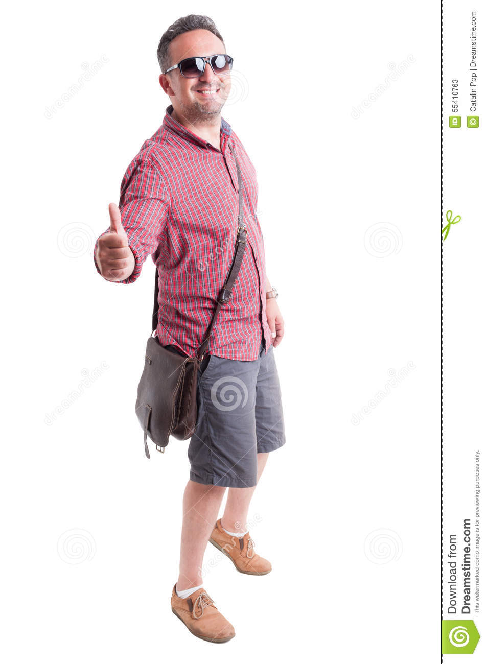 Summer Clothes Men Concept Man Model Posing Showing Like 55410763 Jpg
