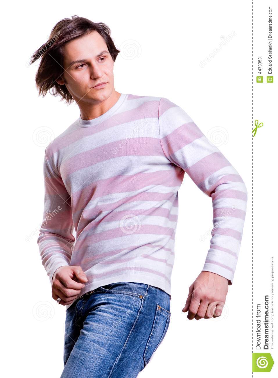 Young Men Dressed In Modern Clothes  Stock Photos   Image  4473353