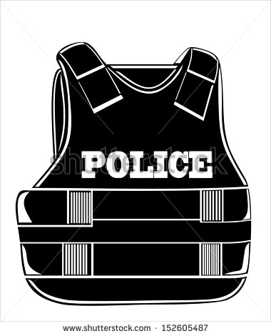 Bullet Proof Vest  Isolated On White Stock Photo 152605487