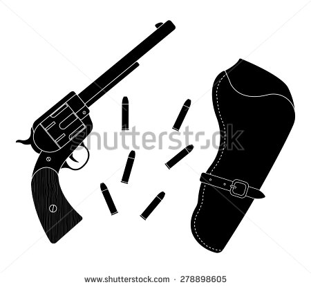 Bullets  Vector Black Color Silhouette Clip Art Illustration Isolated