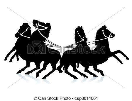 Clipart Of Draft Horse Csp3814081   Search Clip Art Illustration