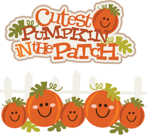 Cutest Pumpkin In The Patch Svg Pumpkin Clipart Cute Pumpkin Clipart    