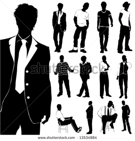 Fashion Men Vector   13534984   Shutterstock