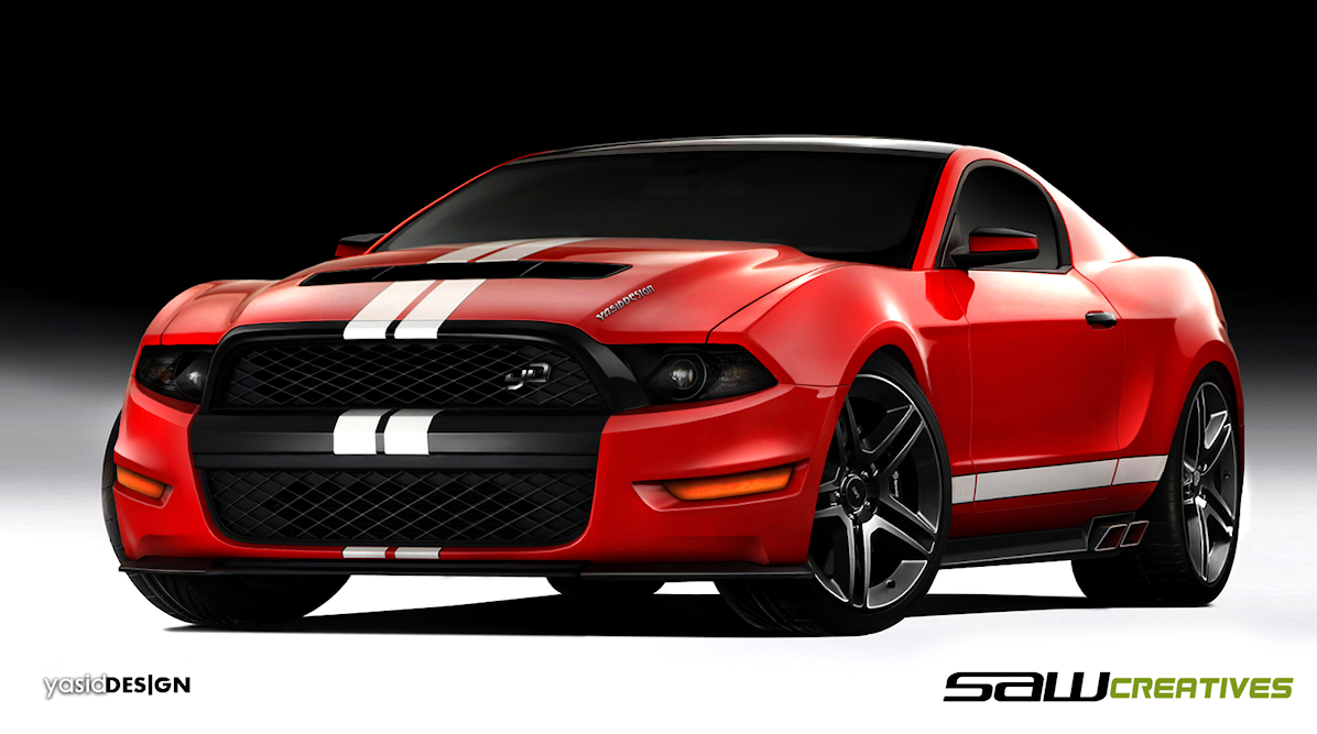 Hot Or Not  2014 Ford Mustang Concept Car Design   Americanmuscle Com    