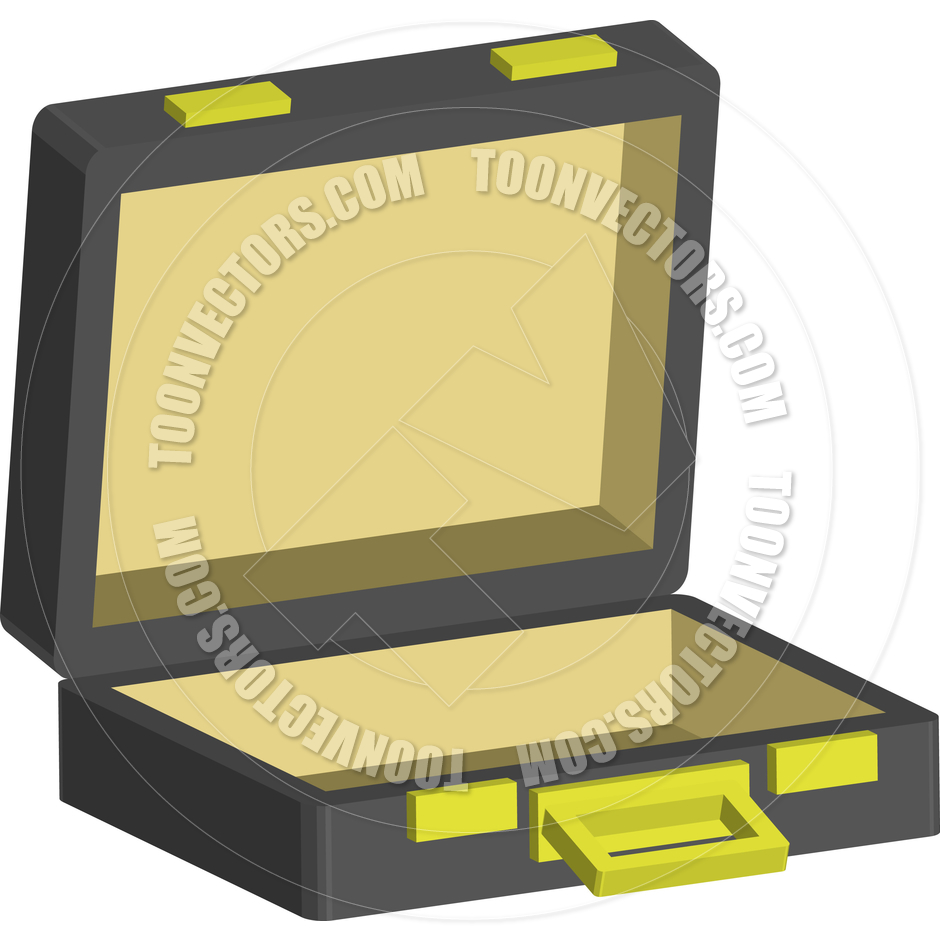 Open Briefcase Illustration By Geoimages   Toon Vectors Eps  32622