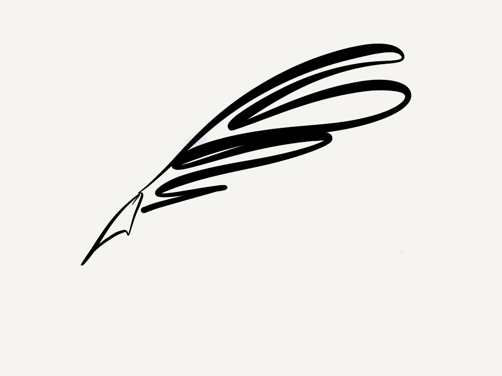 Quill Pen Clipart Black And White Photos   Good Pix Gallery