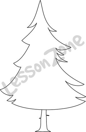 Results For Pine Tree Outline Clip Art With No Watermark   Imagegator