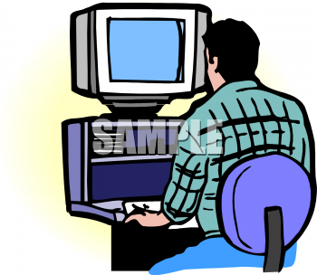 Royalty Free Computer Clip Art Business Clipart