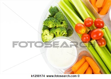 Stock Photo   Raw Veggie Tray  Fotosearch   Search Stock Images Mural
