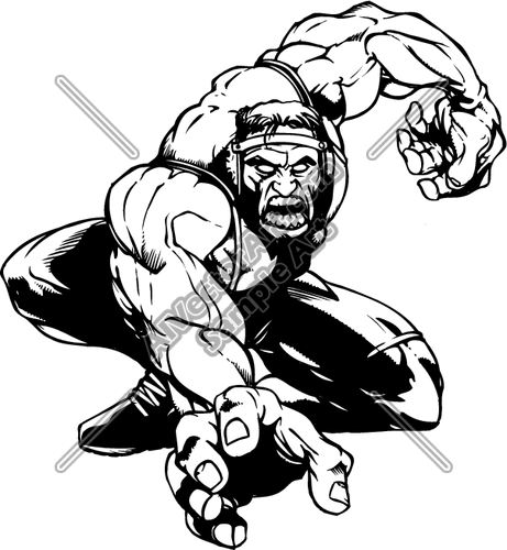 Wrget Clipart And Vectorart  Sports   Wrestling Vectorart And