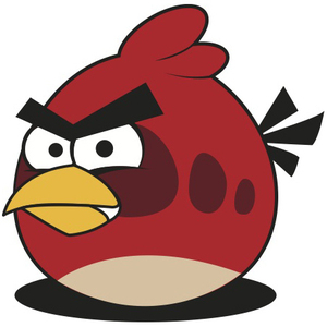 Art Angry Birds Birthday Clipart Minecraft Clipart Angry Birds Black    