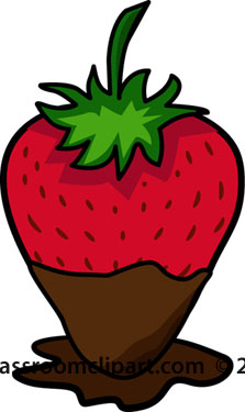 Chocolate Strawberry Clipart Chocolate Covered Strawberry 