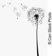 Dandelion Silhouette Illustrations And Clip Art  1077 Dandelion