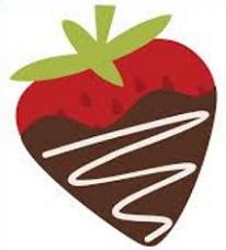 Free Chocolate Covered Strawberry Clipart