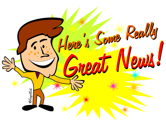 Free Christian Graphic  Max   Here S Some Really Great News 