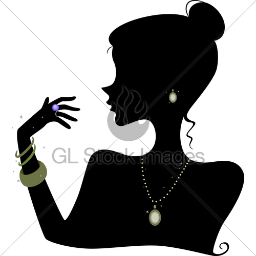 Illustration Featuring The Silhouette Of A Woma