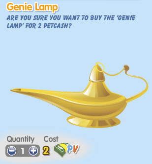 Petville Genie Gem Lamp Png