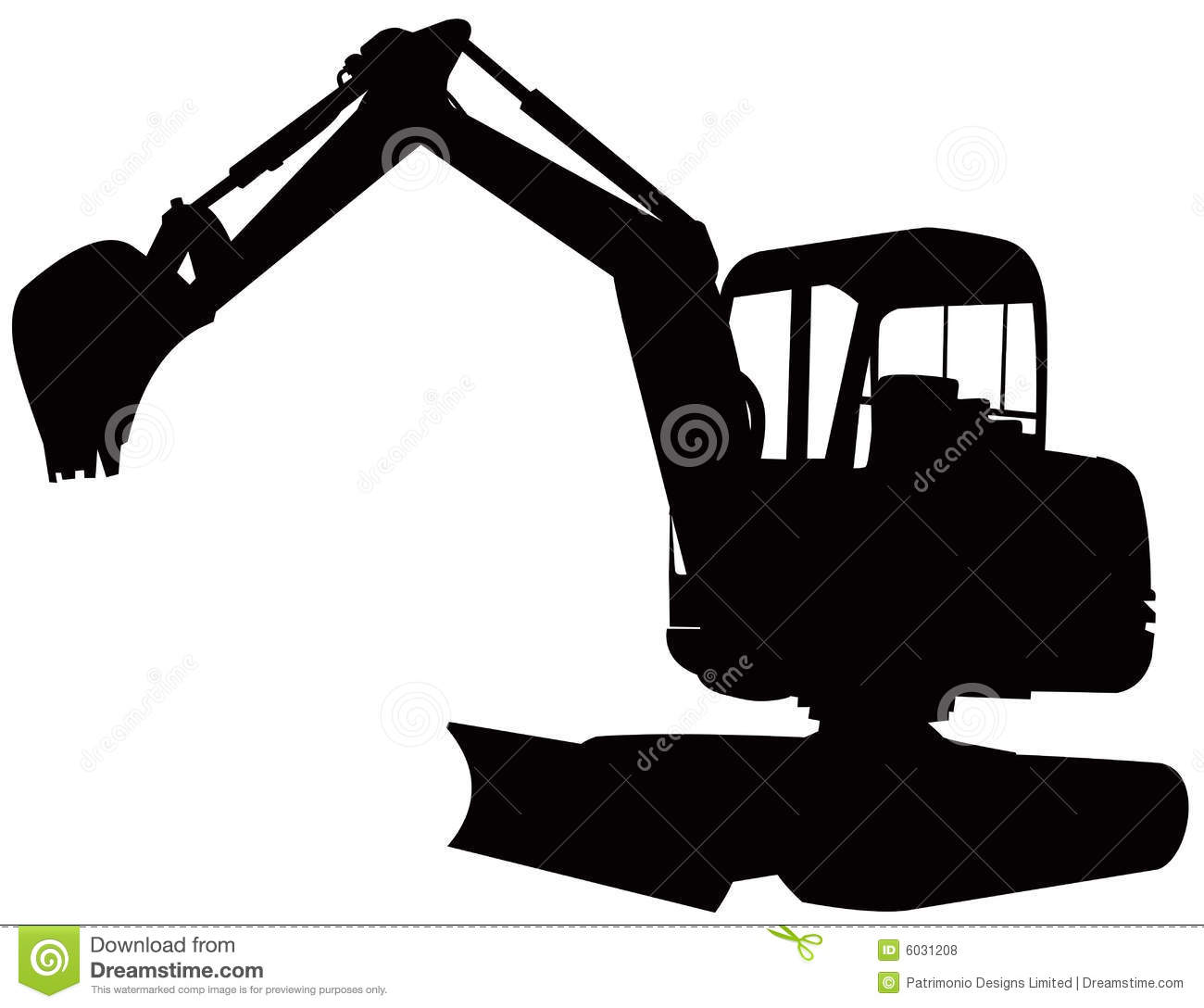 There Is 52 Clip Art Of Digger Machine Free Cliparts All Used For Free
