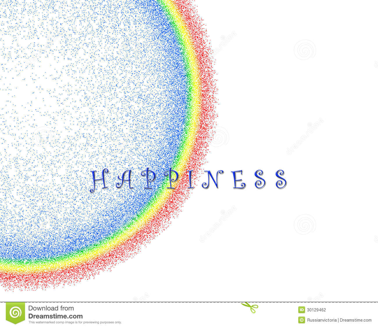 This Is A Clip Art Image For The Word Happiness  The Image Of A