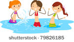 Water Fight Kid Graphics Free Vector Water Fight Kid Download 1000