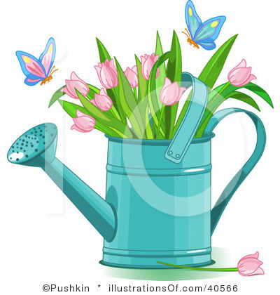 Watering Can Clip Art Royalty Free Watering Can Clipart Illustration