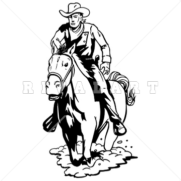 Western Horse Riding Clipart   Clipart Panda   Free Clipart Images